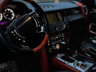 2007 Land Rover Range Rover Supercharged III Рестайлинг, чёрный, 1900000 рублей, вид 4