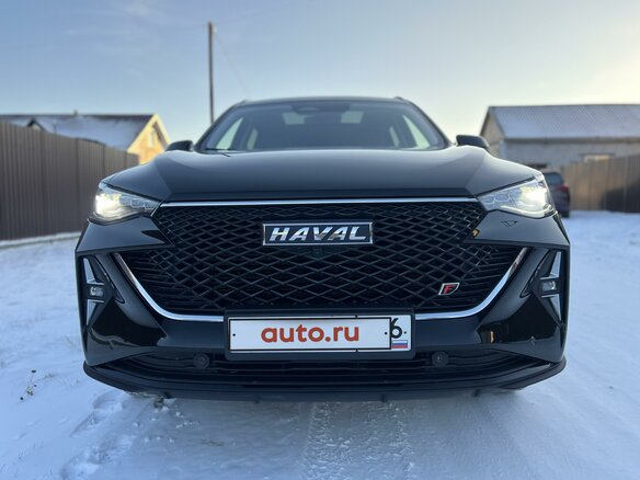 2023 Haval F7 I Рестайлинг, чёрный - вид 1