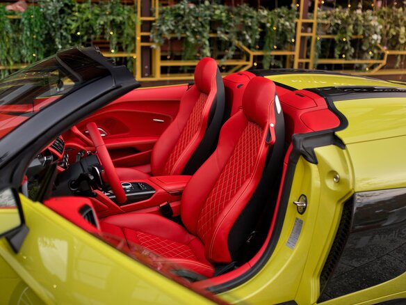 2019 Audi R8 V10 performance II (4S) Рестайлинг, жёлтый, 21500000 рублей - вид 14