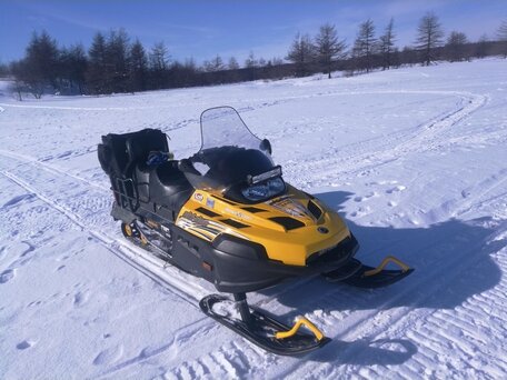 2008 BRP Lynx Yeti Pro Army, жёлтый, 900000 рублей, вид 2