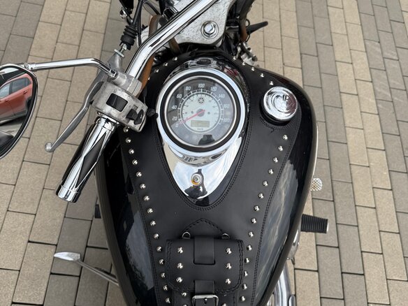 2003 Yamaha XVS1100, чёрный, 490000 рублей - вид 6