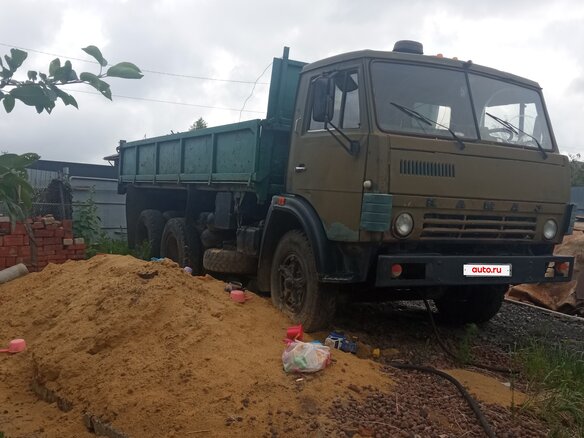 1991 КамАЗ 55102, зелёный, 450000 рублей - вид 2