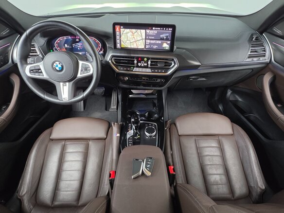 2024 BMW X3 20i xDrive III (G01) Рестайлинг, чёрный - вид 4