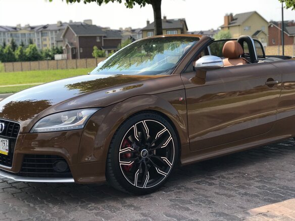 2009 Audi TTS II (8J), коричневый - вид 5
