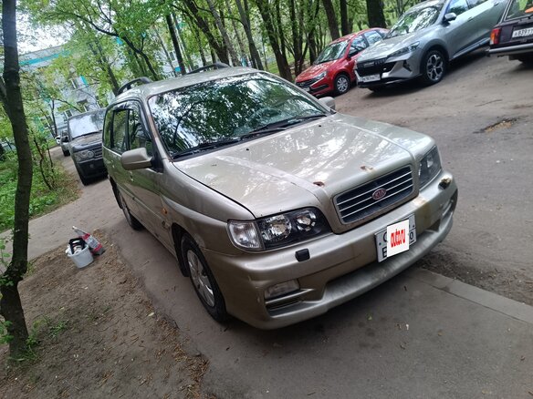2001 Kia Joice, золотистый, 155000 рублей - вид 12