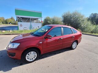 2018 Lada (ВАЗ) Granta I Рестайлинг, красный, 850000 рублей, вид 1