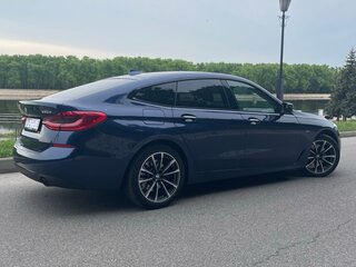 2018 BMW 6 серии Gran Turismo 630d xDrive IV (G32), синий, 3380000 рублей, вид 4