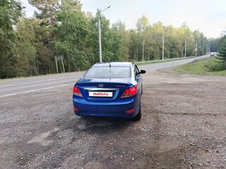 2012 Hyundai Solaris I, синий, 750000 рублей, вид 4