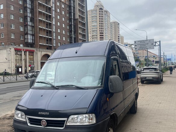 2011 Fiat Professional Ducato, синий, 790000 рублей - вид 2