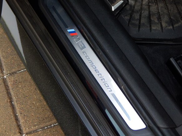 2021 BMW M3 Competition Package VI (G80), чёрный, 7107505 рублей - вид 13