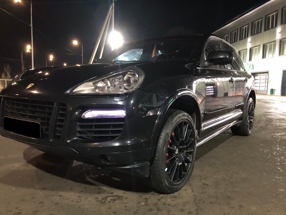 2007 Porsche Cayenne Turbo I Рестайлинг (957), чёрный, 1500000 рублей - вид 27