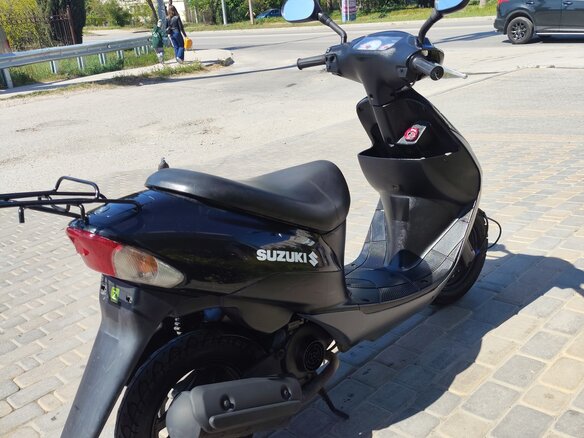 2000 Suzuki Lets 2, чёрный, 46000 рублей - вид 9