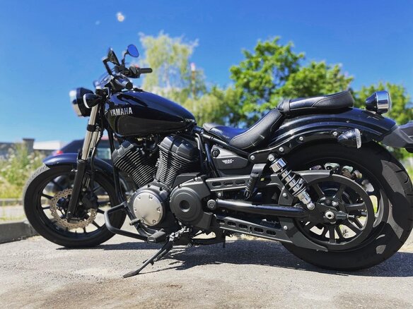 2014 Yamaha XV950 Bolt, чёрный, 594334 рублей - вид 4