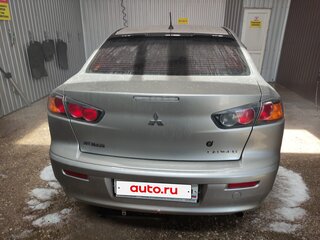 2012 Mitsubishi Lancer X Рестайлинг, серебристый, 830000 рублей, вид 5