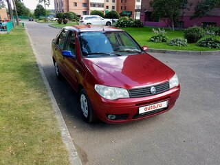 2008 Fiat Albea I Рестайлинг, красный, 360000 рублей, вид 2