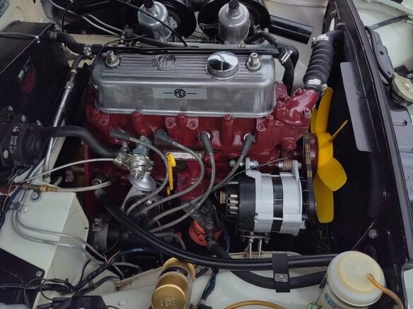 1970 MG MGB, белый, 3200000 рублей - вид 15