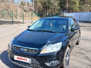 2009 Ford Focus II Рестайлинг, чёрный, 500000 рублей, вид 3