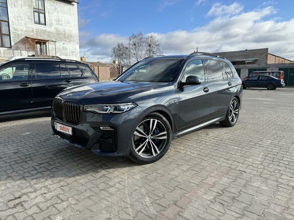 2021 BMW X7 M50d I (G07), серый, 11300000 рублей - вид 12