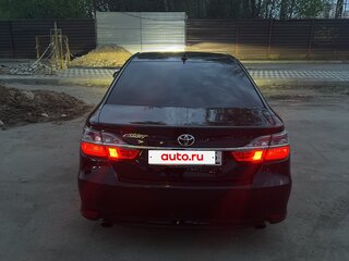 2017 Toyota Camry VII (XV50) Рестайлинг 2, чёрный, 2100000 рублей, вид 2