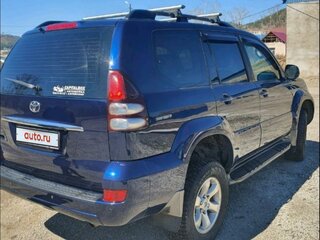 2007 Toyota Land Cruiser Prado 4-speed 120 Series Рестайлинг, синий, 2690000 рублей, вид 2