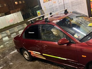 2009 Kia Spectra I Рестайлинг 2, красный, 350000 рублей, вид 3
