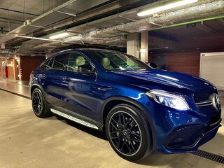 2018 Mercedes-Benz GLE Coupe AMG 63 AMG I (C292), синий, 8200000 рублей, вид 2