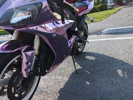 2002 Yamaha YZF-R1, фиолетовый, 550000 рублей, вид 1
