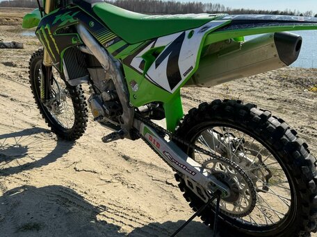 2023 Kawasaki KX 450, зелёный, 650000 рублей, вид 4