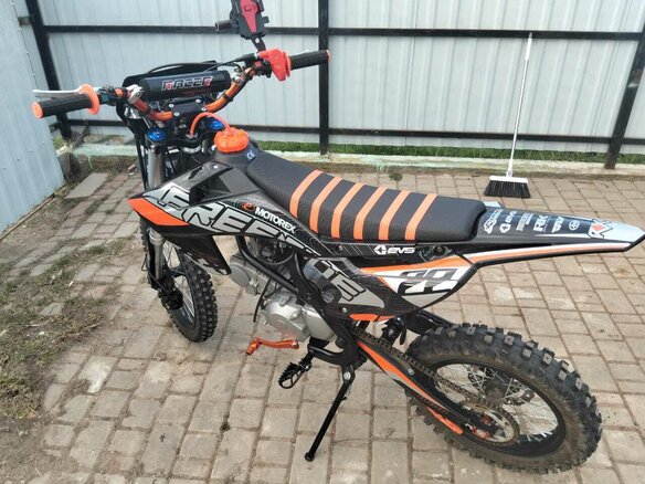 2024 Racer TRX125E, оранжевый, 95000 рублей - вид 2