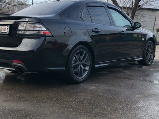 2007 Saab 9-3 II Рестайлинг, чёрный, 1200000 рублей, вид 4