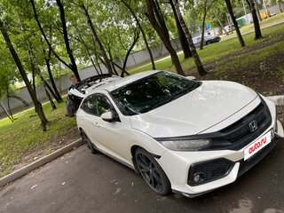 2018 Honda Civic X, белый, 1870000 рублей, вид 3