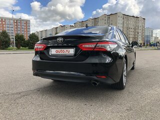 2018 Toyota Camry VIII (XV70), чёрный, 3100000 рублей, вид 4