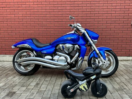 2006 Suzuki Boulevard M109R, синий, 850000 рублей, вид 1