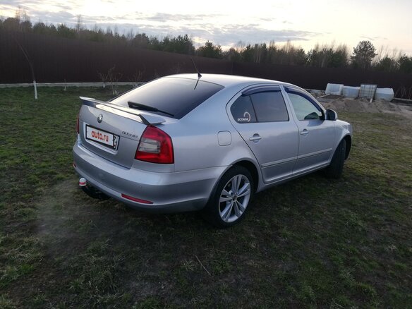 2013 Skoda Octavia II (A5) Рестайлинг, серебристый - вид 7