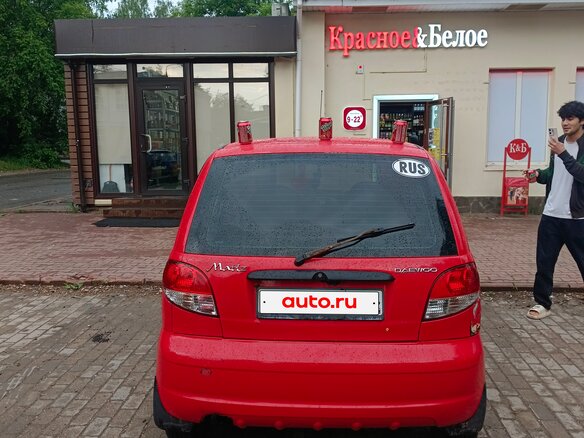 2011 Daewoo Matiz I Рестайлинг, красный, 200000 рублей - вид 3