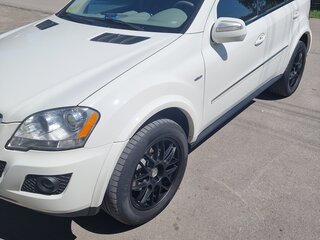 2009 Mercedes-Benz M-Класс 350 II (W164) Рестайлинг, белый, 2200000 рублей, вид 1