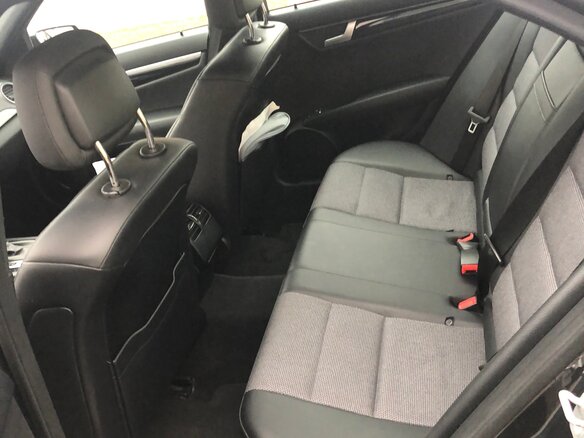2012 Mercedes-Benz C-Класс 180 BlueEFFICIENCY III (W204) Рестайлинг, чёрный - вид 11