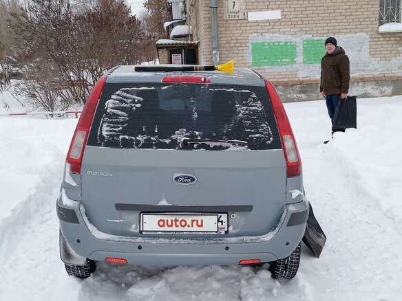 2008 Ford Fusion I Рестайлинг, голубой, 350000 рублей - вид 4