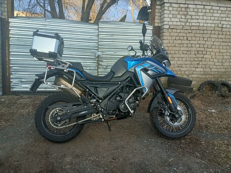 2023 Voge 650DSX Adventure, синий, 490000 рублей, вид 4