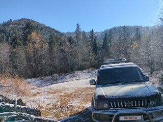 1996 Toyota Land Cruiser Prado 90 Series, серый, 1400000 рублей, вид 2