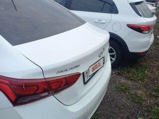 2019 Hyundai Solaris II, белый, 745000 рублей, вид 1