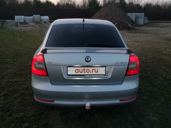 2013 Skoda Octavia II (A5) Рестайлинг, серебристый - вид 8