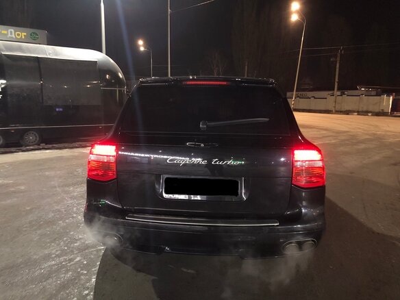 2007 Porsche Cayenne Turbo I Рестайлинг (957), чёрный, 1500000 рублей - вид 24