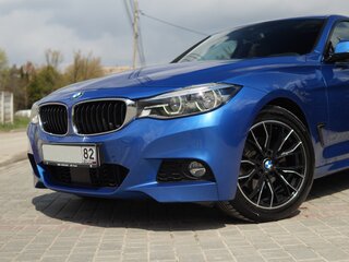 2019 BMW 3 серии Gran Turismo 320d VI (F3x) Рестайлинг, синий, 3000000 рублей, вид 2