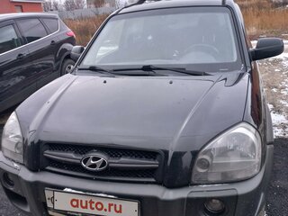 2008 Hyundai Tucson I, чёрный, 1070000 рублей, вид 1