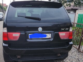 2004 BMW X5 3.0i I (E53) Рестайлинг, чёрный, 1000000 рублей, вид 4