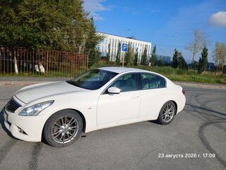 2013 Infiniti G25 IV, белый, 1500000 рублей, вид 2