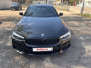 2018 BMW 5 серии 540i xDrive VII (G30/G31/G38), чёрный, 4950000 рублей, вид 2