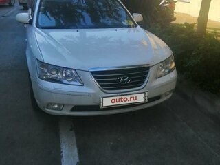 2008 Hyundai Sonata V (NF) Рестайлинг, белый, 750000 рублей, вид 1