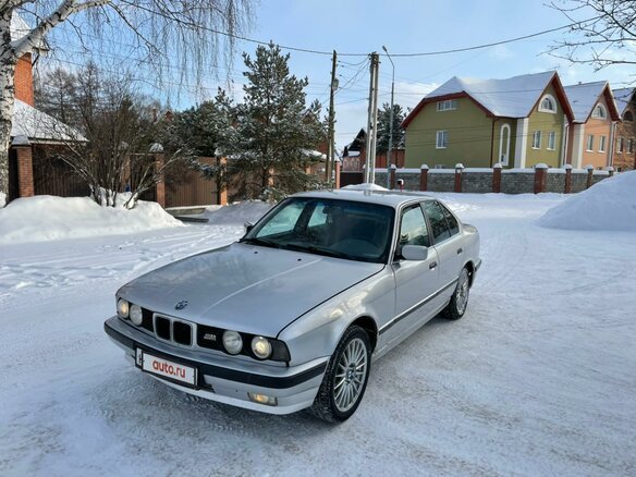 1991 BMW 5 серии 520i III (E34), серый - вид 4